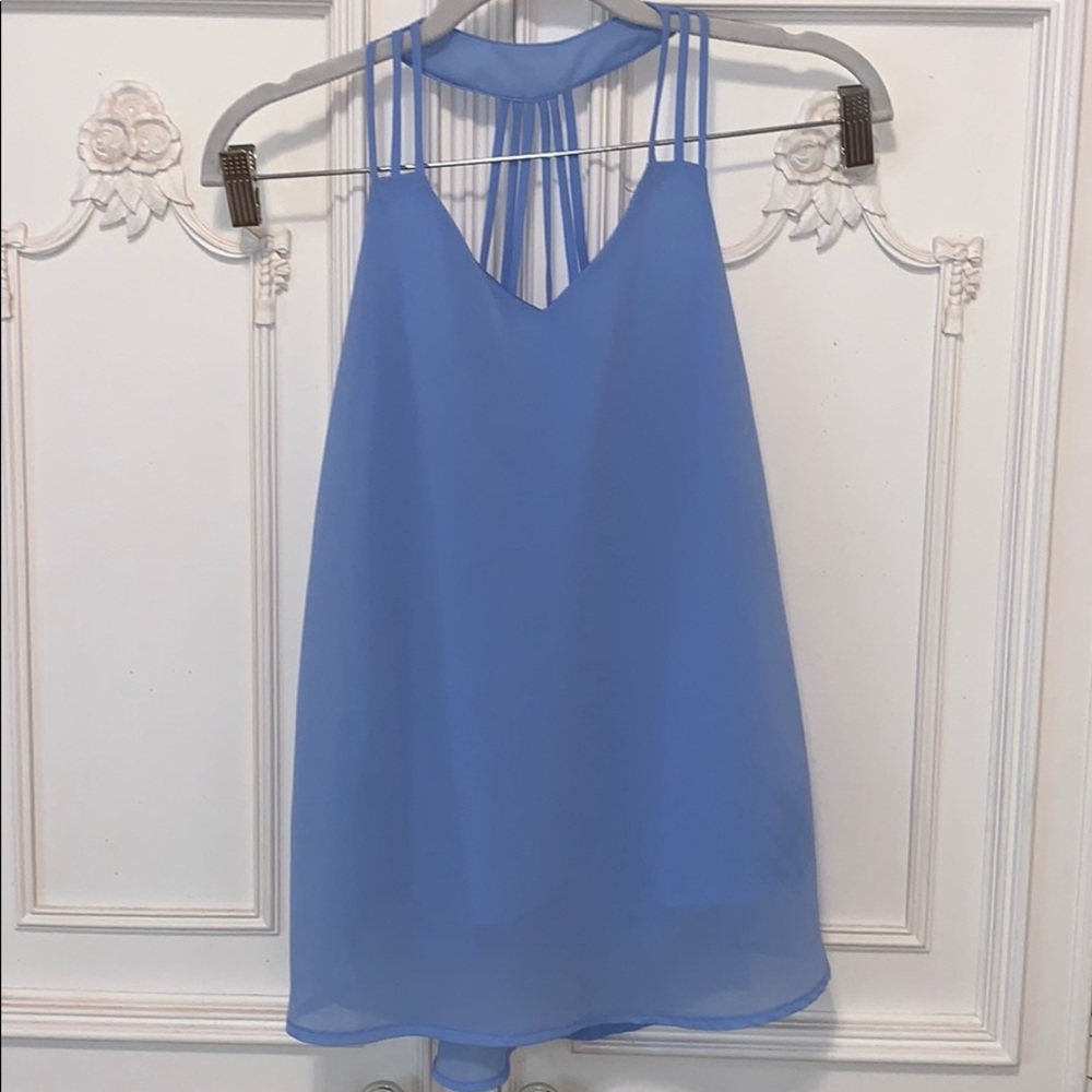 Blue camisole